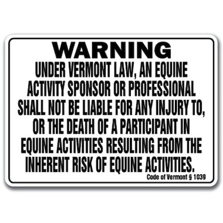Signmission 24 in Height, Vinyl, 24" x 18", WS-D-1824-Vermont WS-D-1824-Vermont